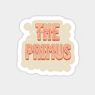 PrimusText vintage Sticker